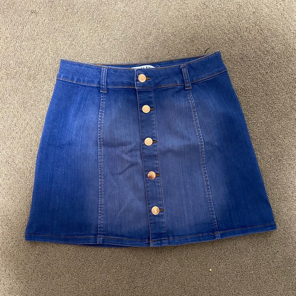 Jean skirt!